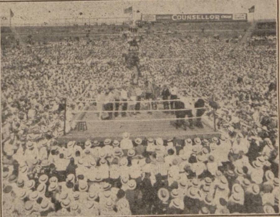 Willard-Dempsey Boxing Contest