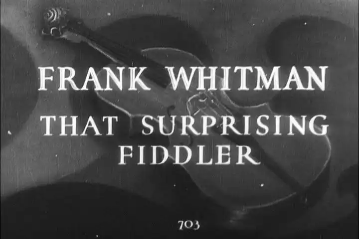 Frank Whitman: That Surprising Fiddler