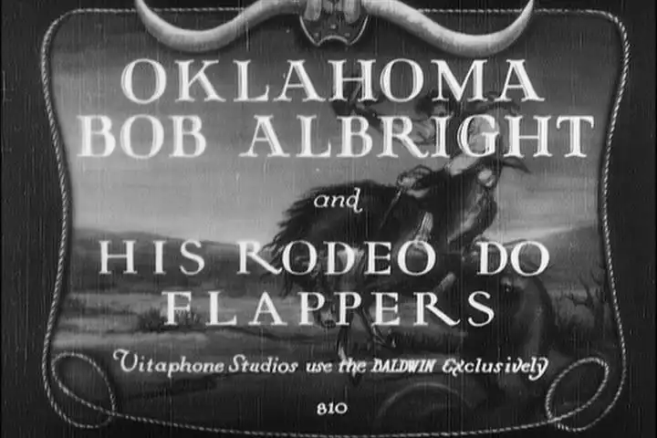 Oklahoma Bob Albright and His Rodeo Do Flappers