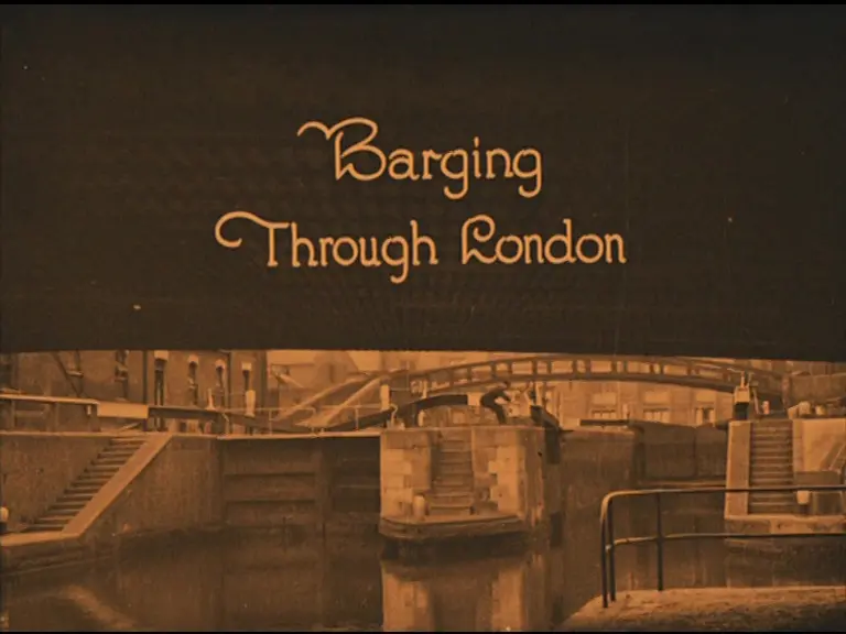 Wonderful London: Barging Through London