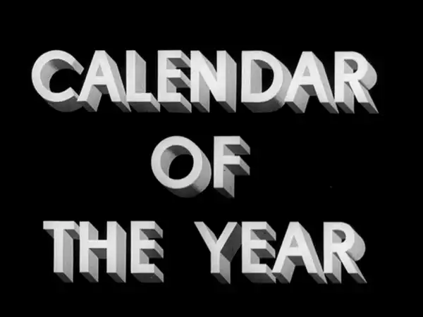 Calendar of the Year