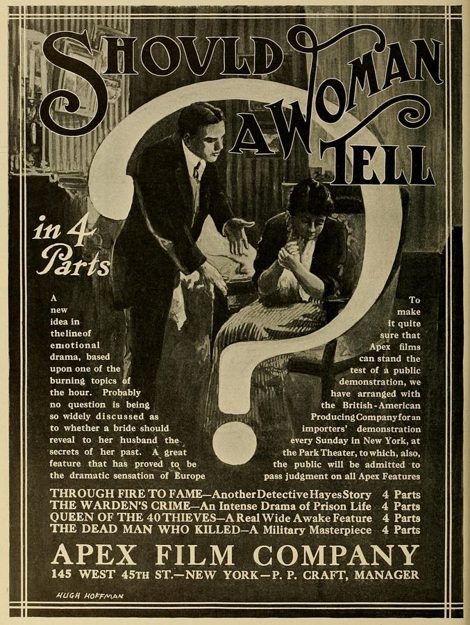 Should a Woman Tell?