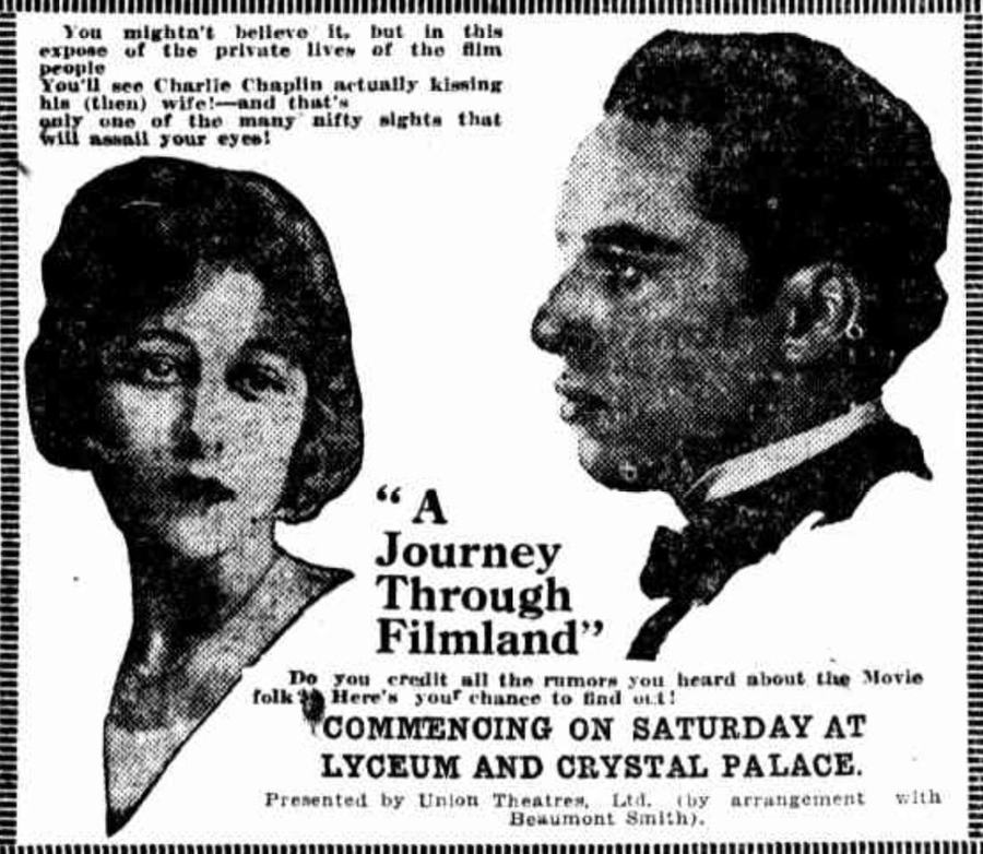 A Journey Through Filmland scene
