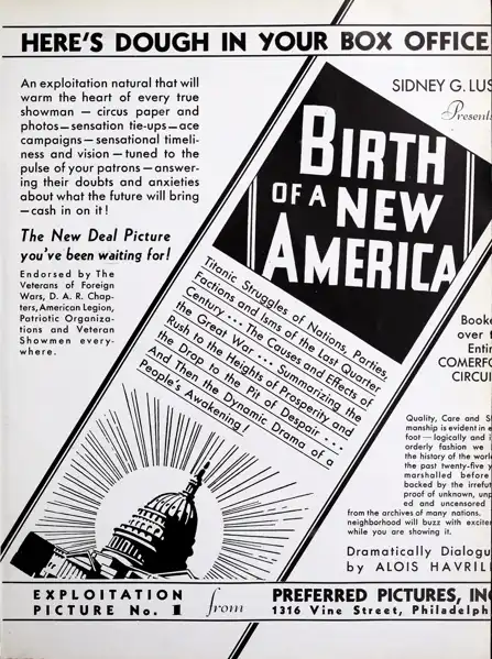 Birth of a New America