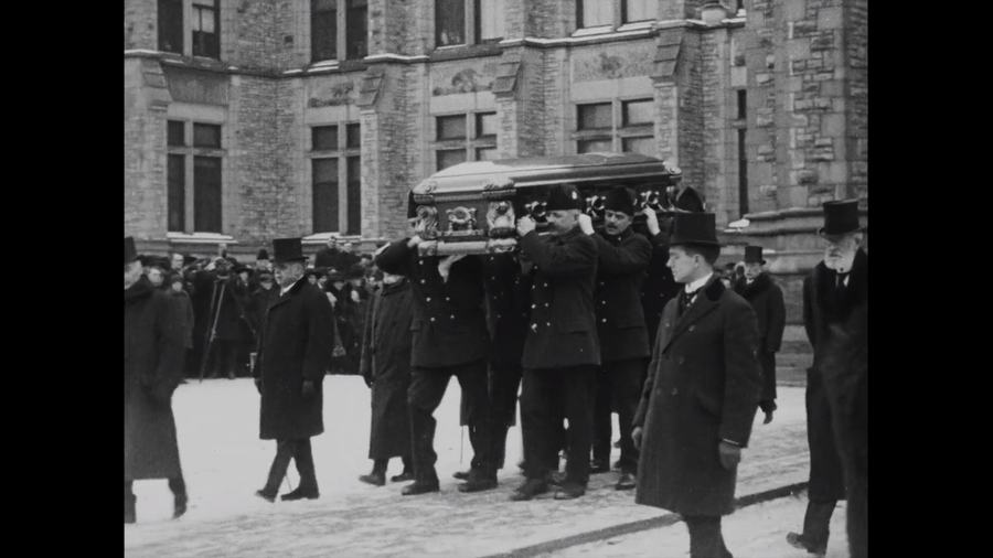 Les funérailles de Sir Wilfrid Laurier