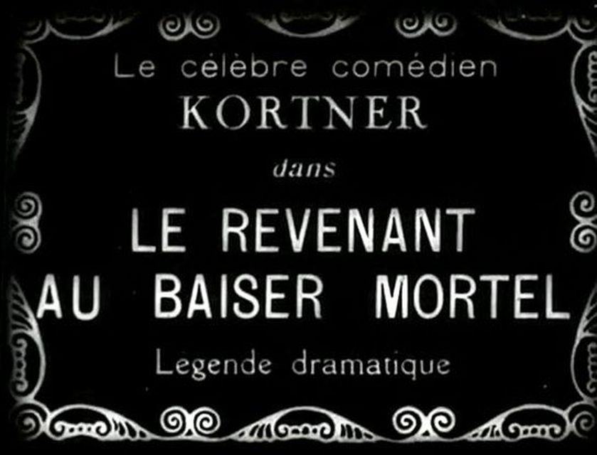 Le revenant au baiser mortel